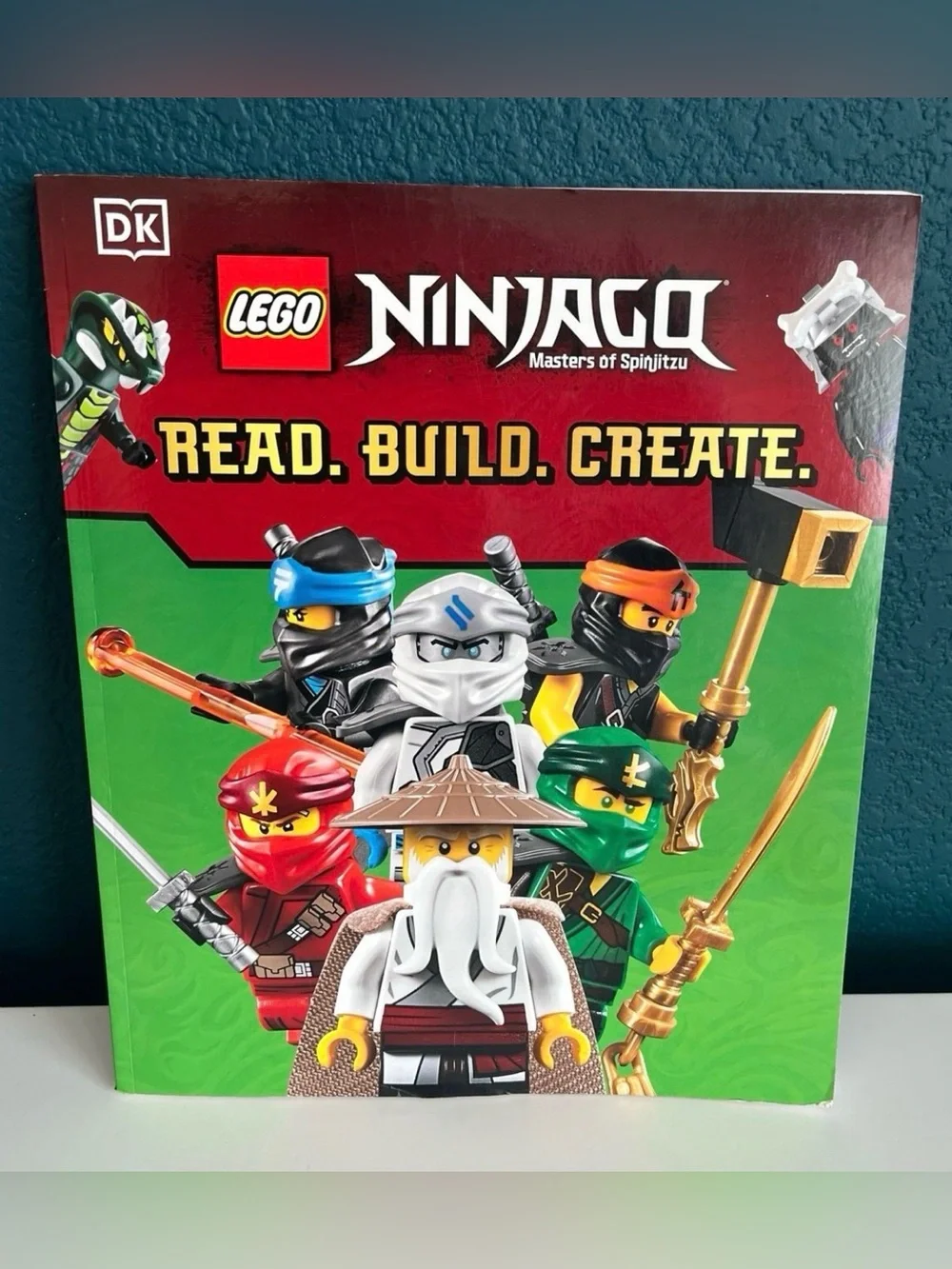 Lego Ninjago: Read, Build, Create Book by DK